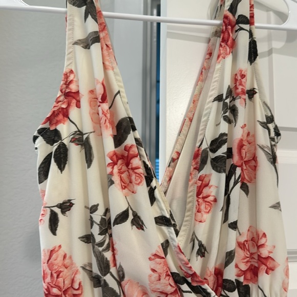 Altar’d state Floral Romper with Ruffle ends - Picture 2 of 3